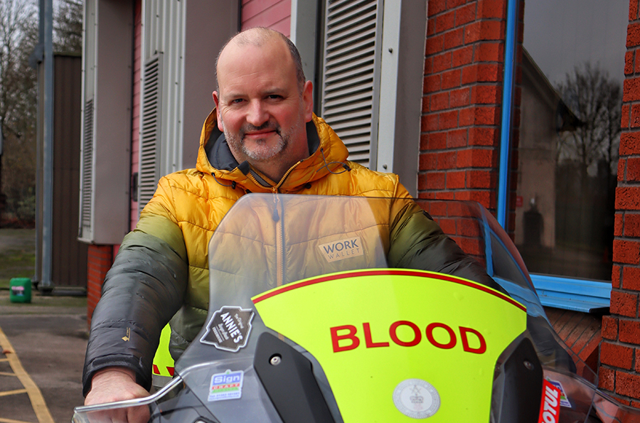 Work Wallet is the tool of choice for Blood Bikes