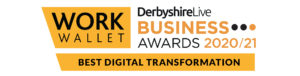Best Digital Transformation award win logo