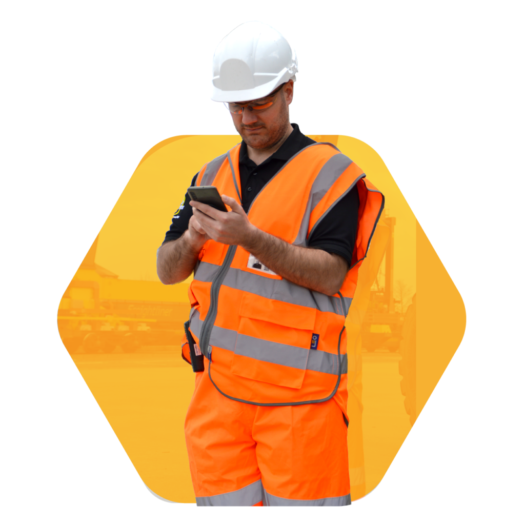 DILTO Freightliner - Shane using the app