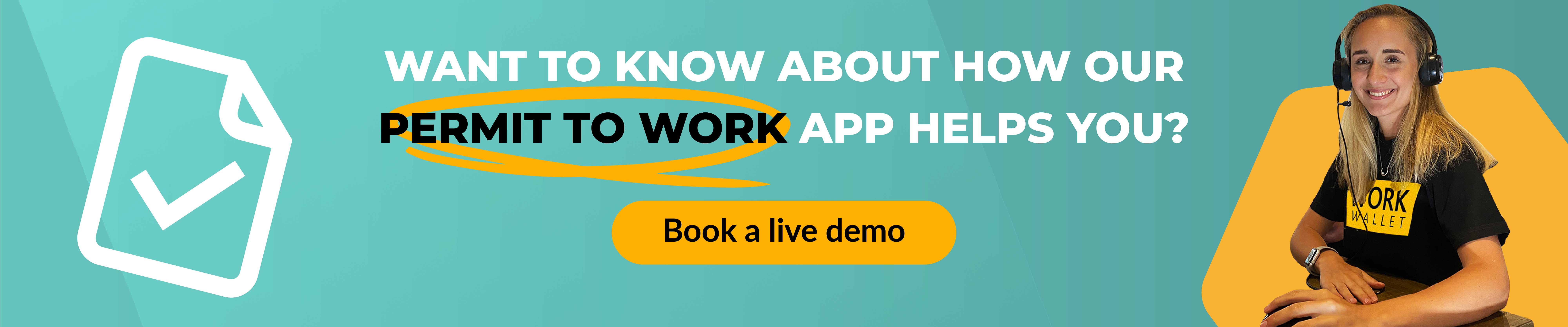permit to work demo link banner