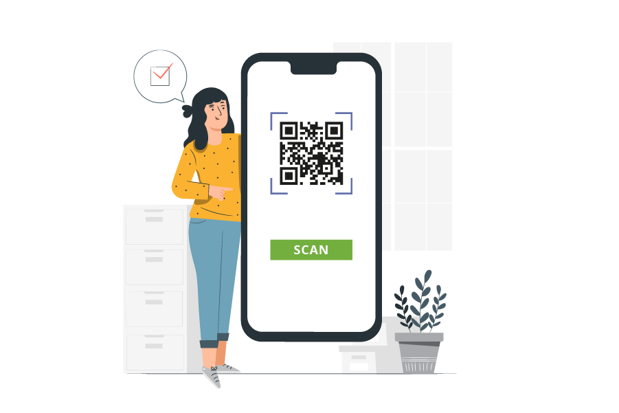 QR code allocation and scanning