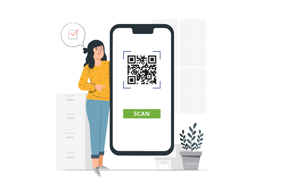 QR code allocation and scanning